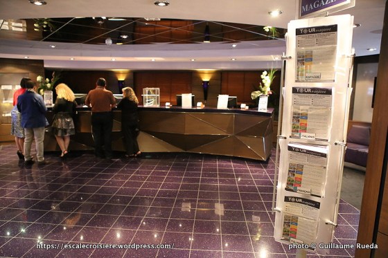 MSC Splendia - Bureau des excursions