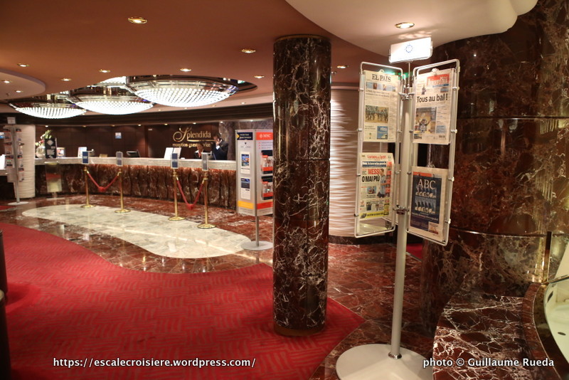 MSC Splendida - Bureau information