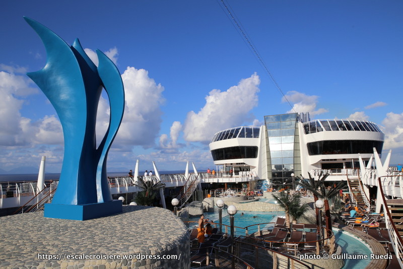 MSC Splendida - Piscine centrale - Aquapark