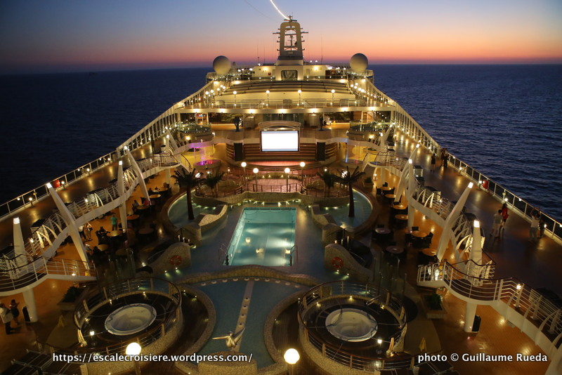 MSC Splendida - Piscine centrale - Aquapark