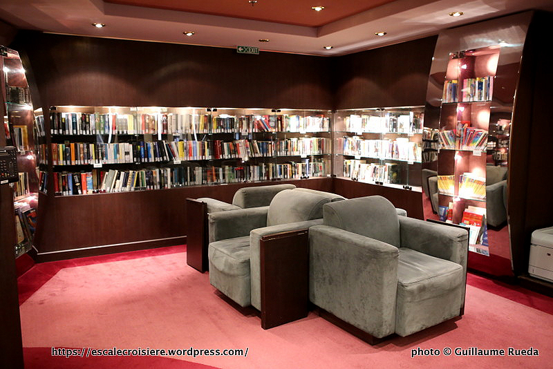 MSC Splendida - Cyberlibrary - Bibliothèque