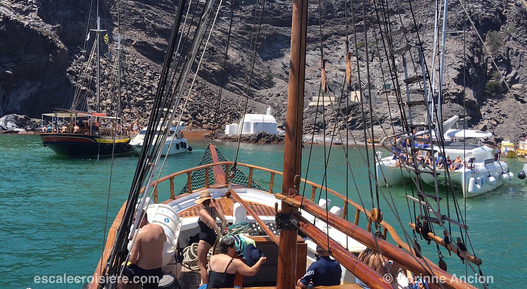 Santorin - Volcan - Palea Kameni - Grèce