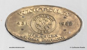 Celestyal Olympia - plaque de chantier