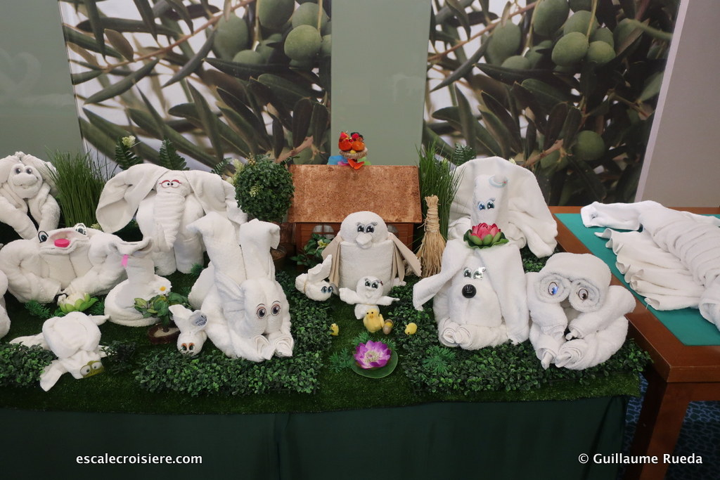 Celestyal Olympia - Towel animals