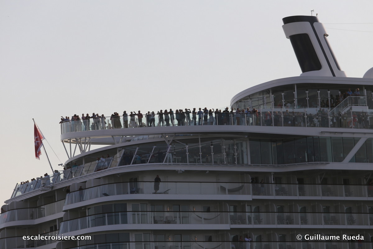 Mein Schiff 1 - Piste de course - Laufstrecke
