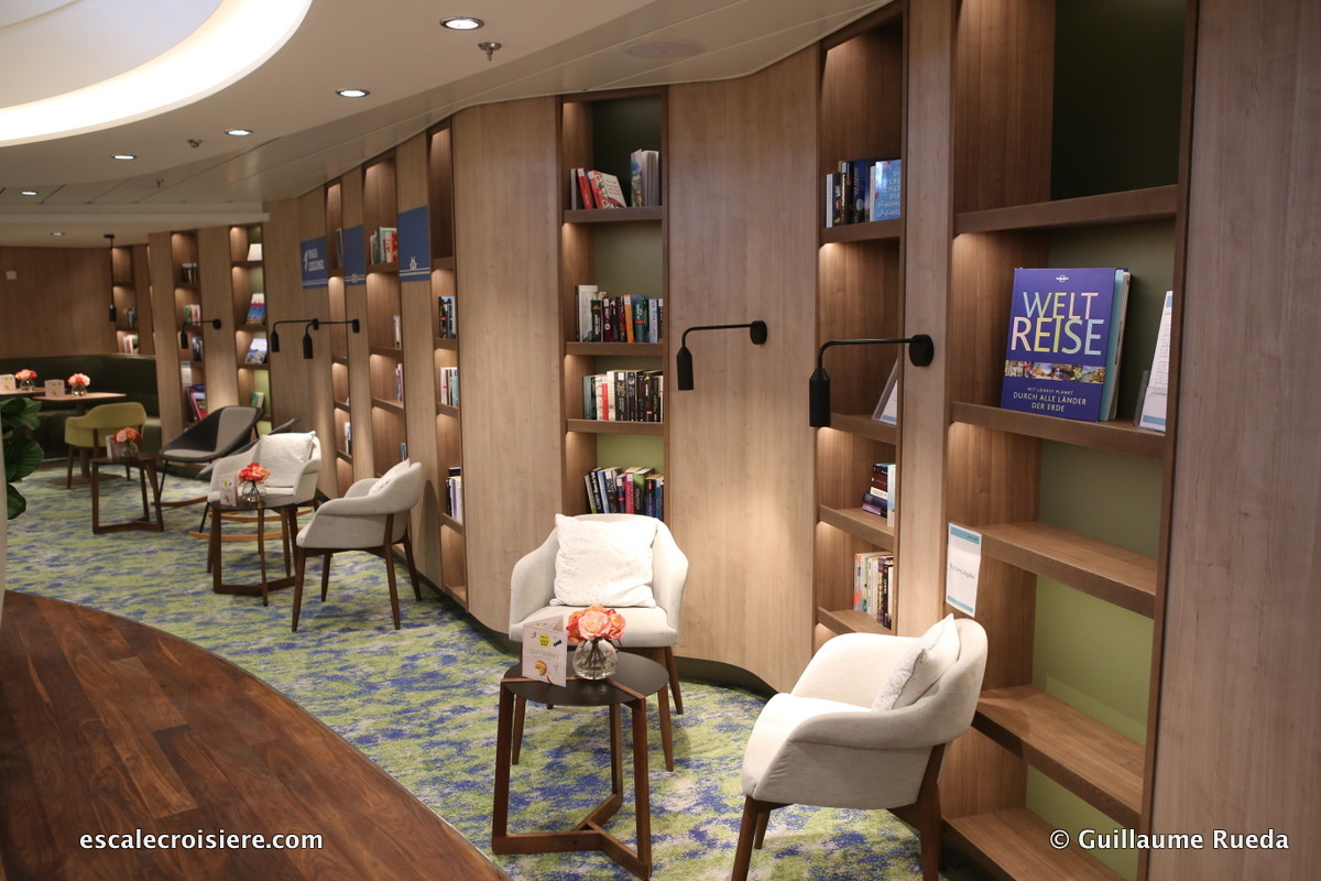 Mein Schiff 1 - Bibliothèque