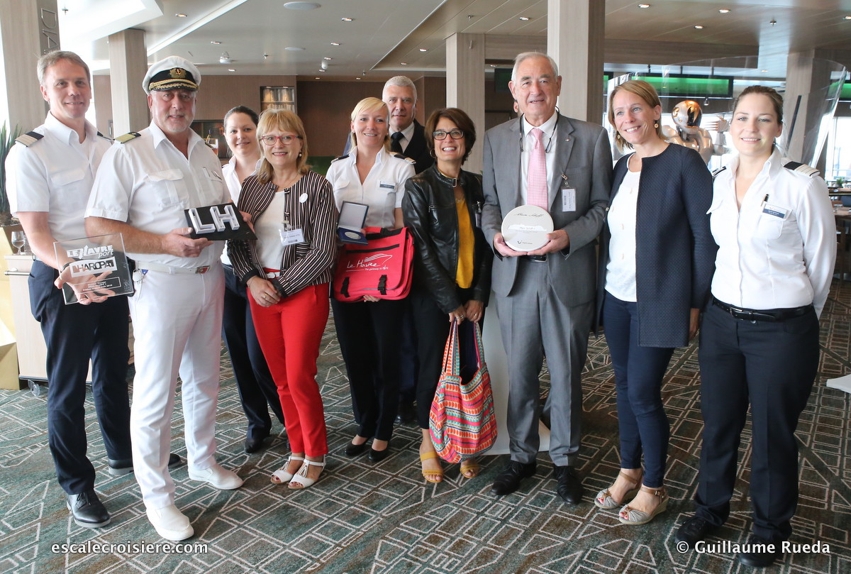 Mein Schiff 1 - Remise de plaques