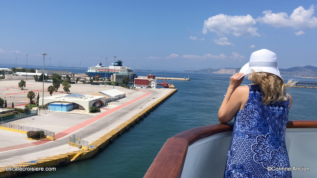 Celestyal Olympia - Départ du Pyrée