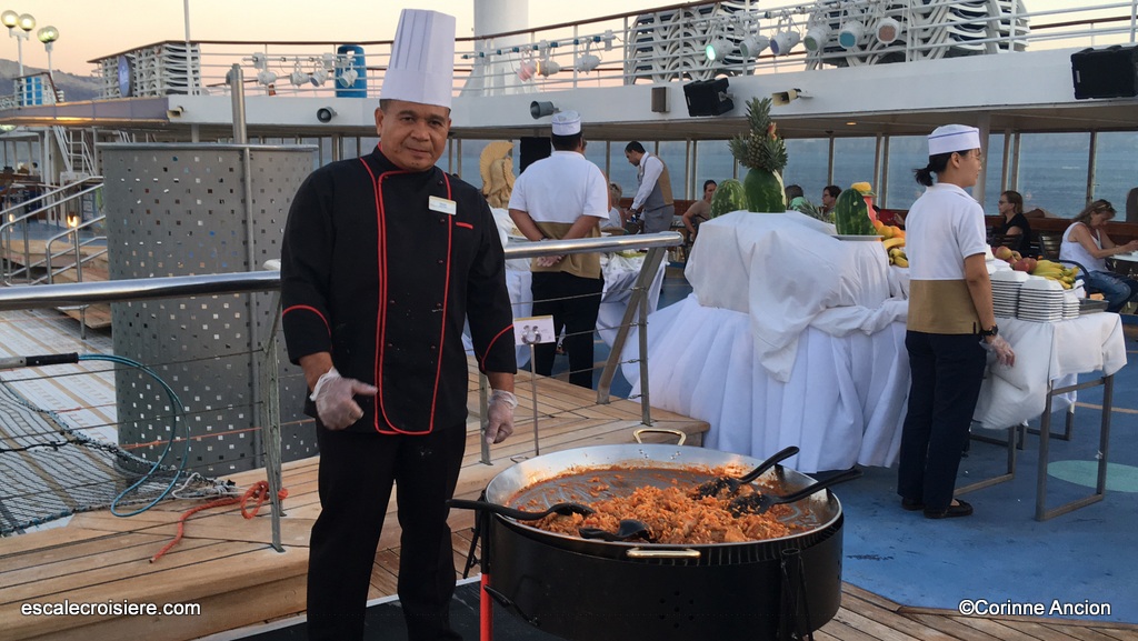 Celestyal Olympia - barbecue