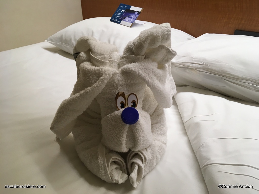 Celestyal Olympia - cabine - Towel animal