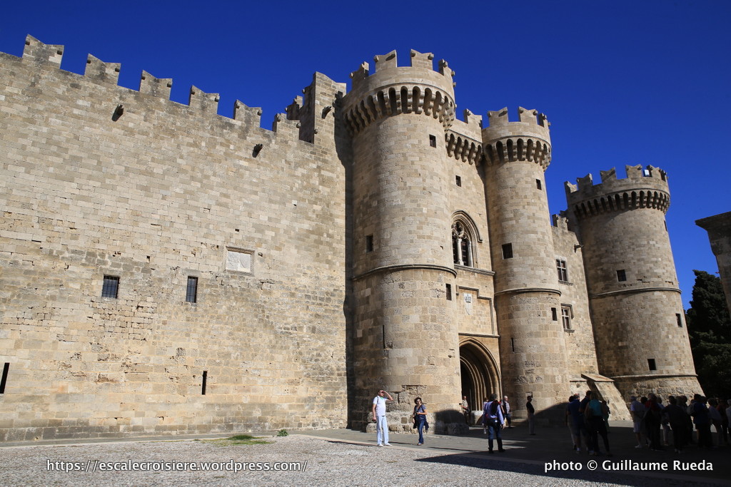 Escale à Rhodes - Grèce - Le Palais des Chevaliers