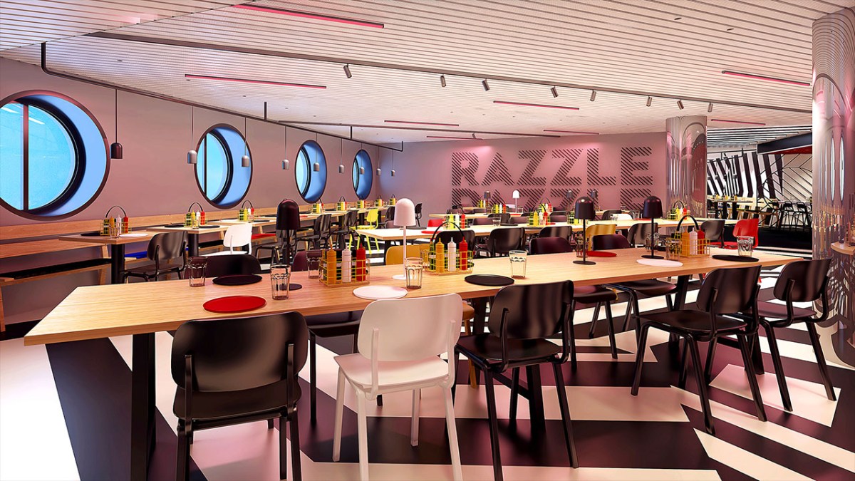 razzle dazzle restaurant - scarlet lady