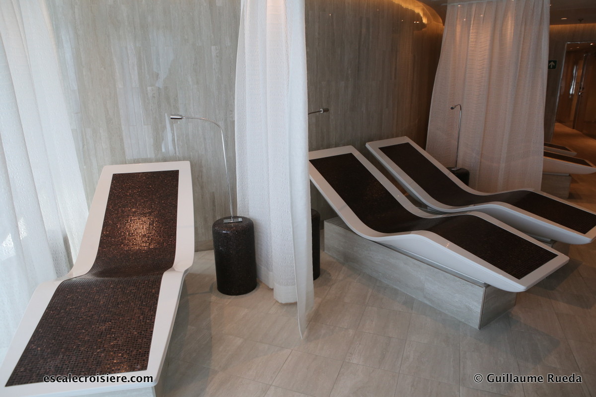 Seabourn Ovation - Spa - Transats chauffants