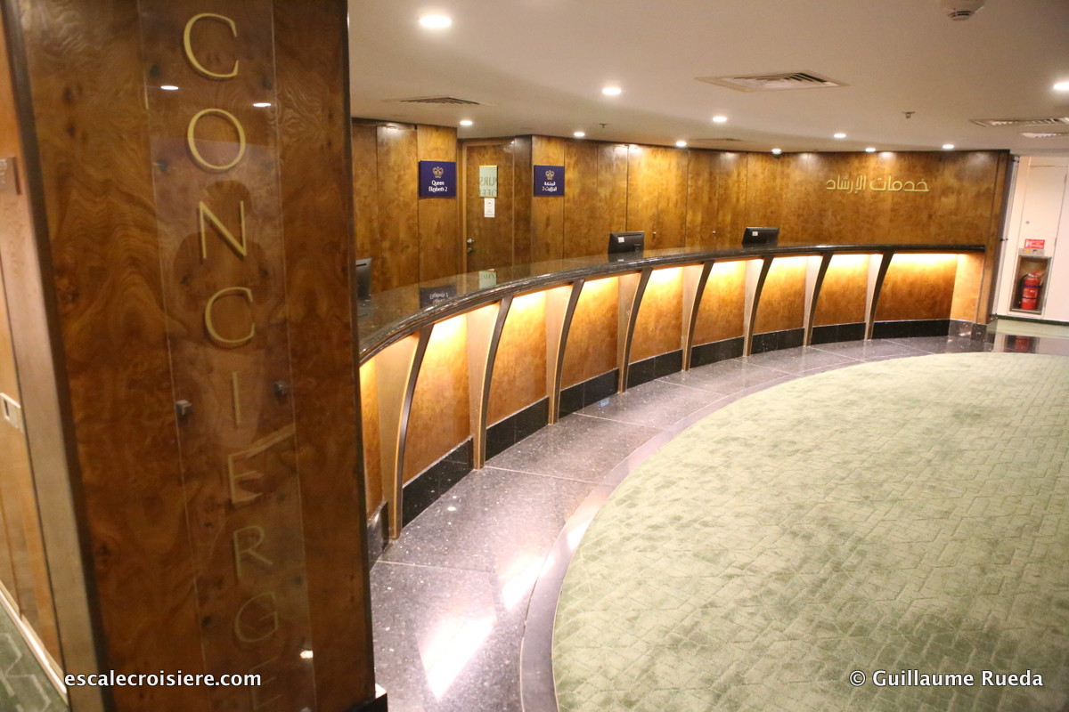 Queen Elizabeth 2 - Conciergerie