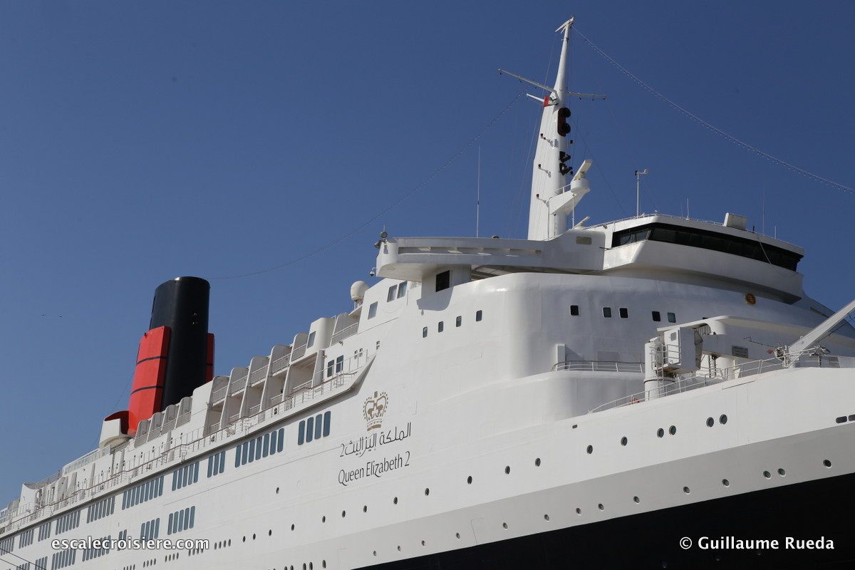 Queen Elizabeth 2 - passerelle