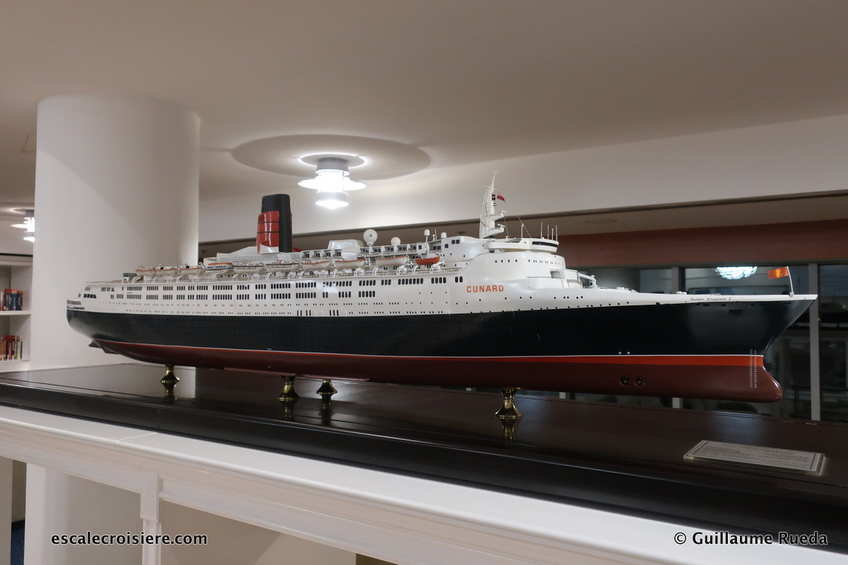 Queen Elizabeth 2 - Maquette du musee