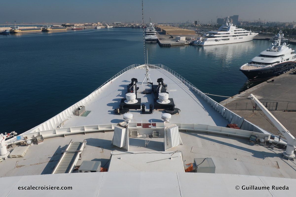 Queen Elizabeth 2 - passerelle