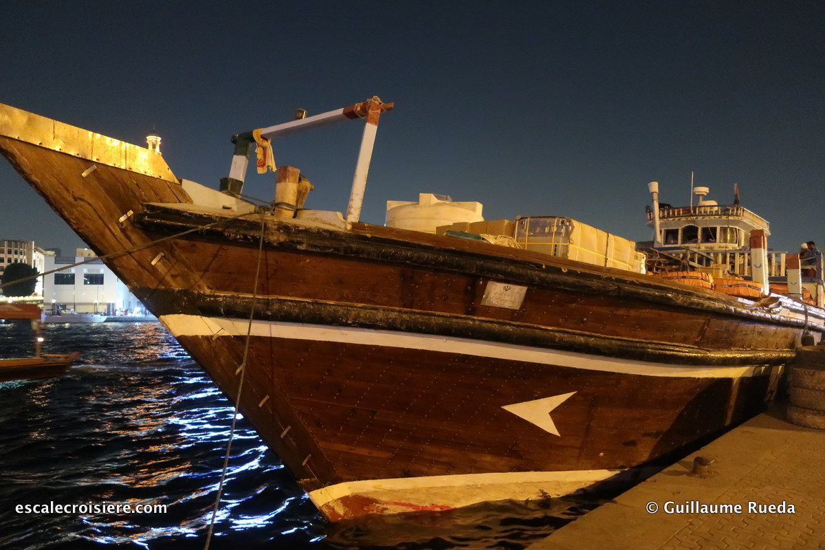dubai - dhow sur la Creek