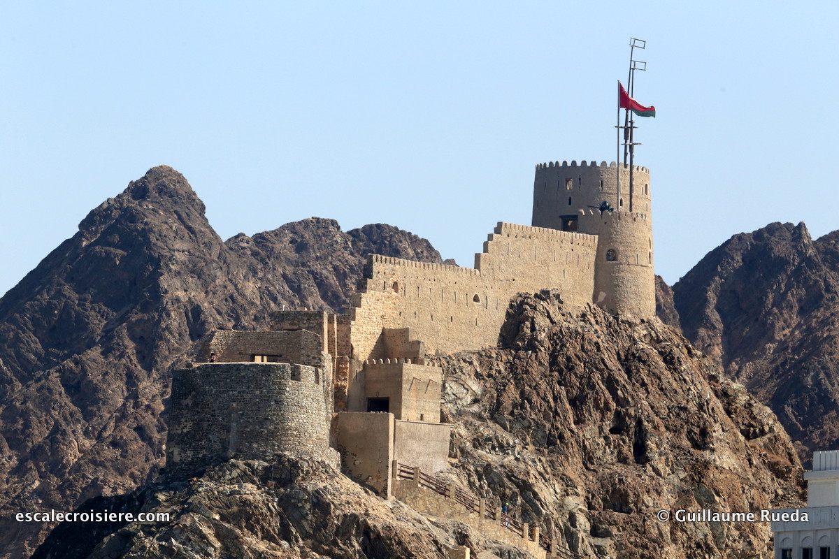 mascate - oman - fort de muttrah