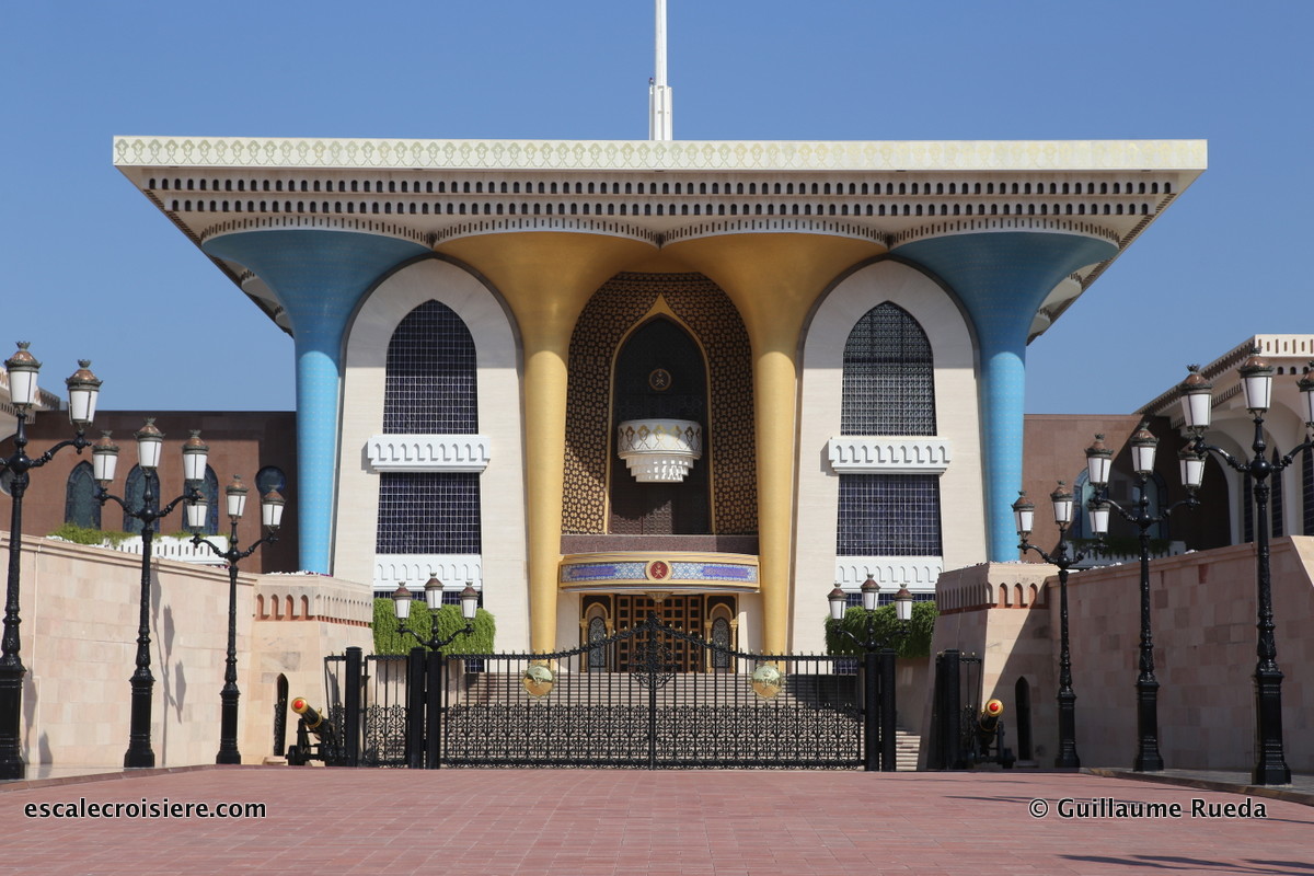 mascate - oman - palais du sultan