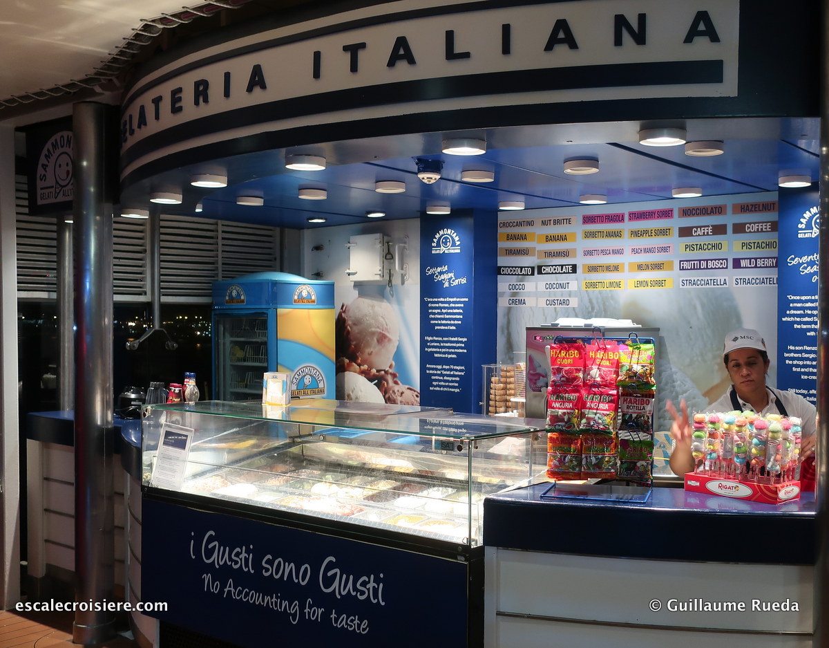 msc lirica - glacier