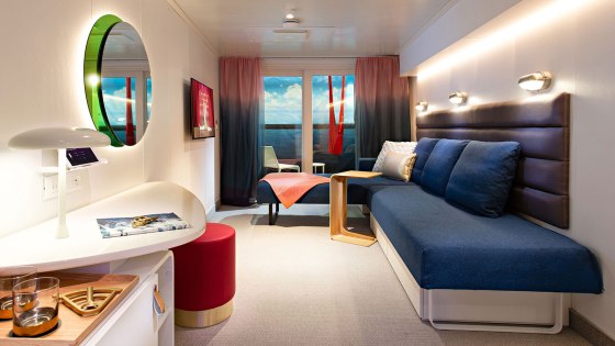 Sea Terrace Cabin - Scarlet Lady - Virgin Voyages 1