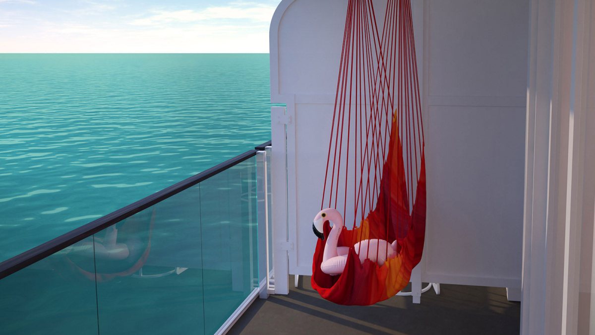 Sea Terrace Cabin - Scarlet Lady - Virgin Voyages 3