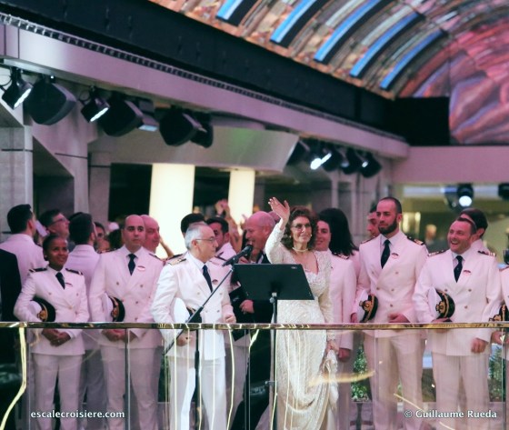 Baptême MSC Bellissima - Sofia Loren