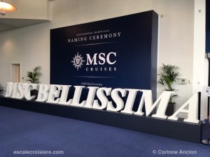 Baptême MSC Bellissima -Southampton