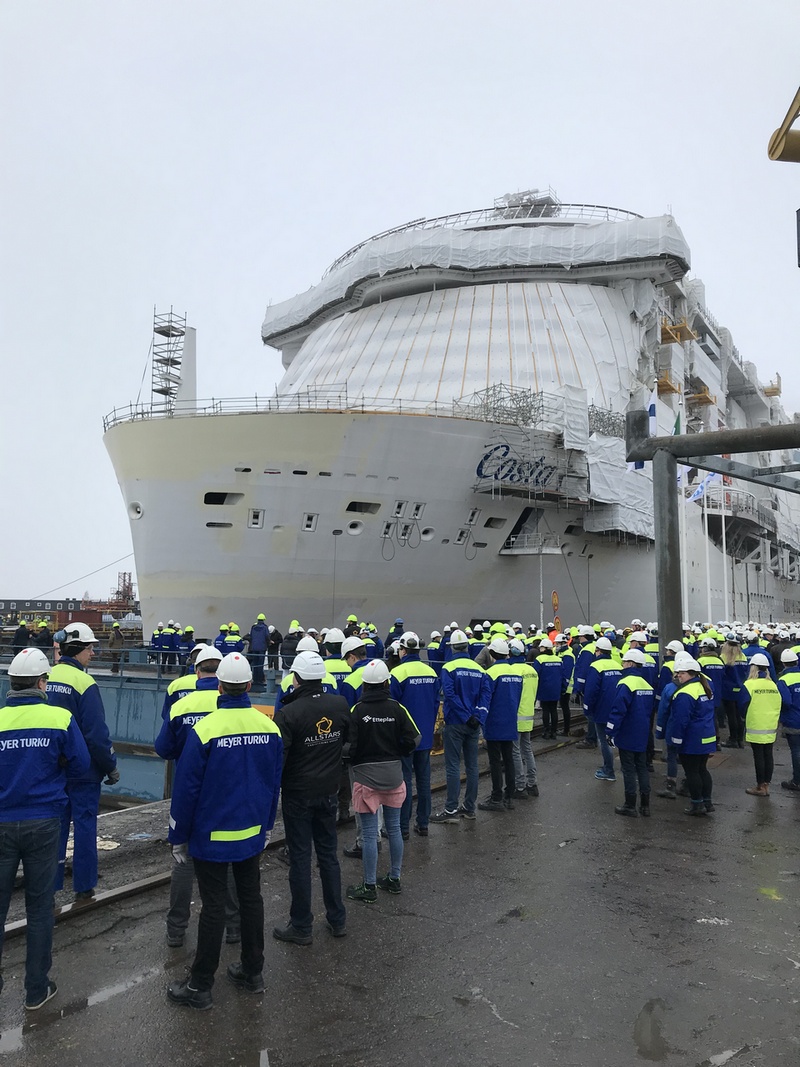 Mise à flot Costa Smeralda