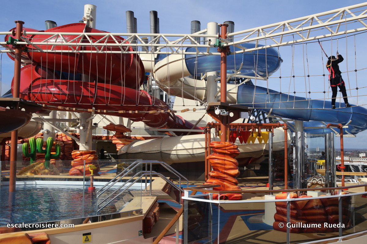 MSC Bellissima Arizona Aquapark & Himalayan bridge