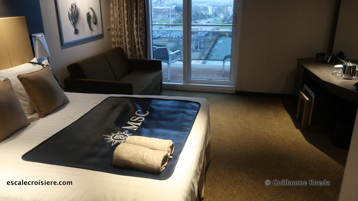 MSC Bellissima - Cabine communicantes familles 12344