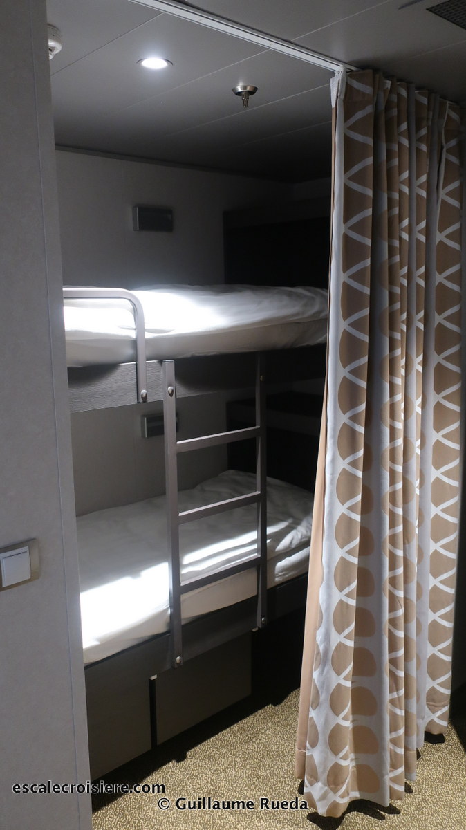 MSC Bellissima - Cabine communicantes familles 12344