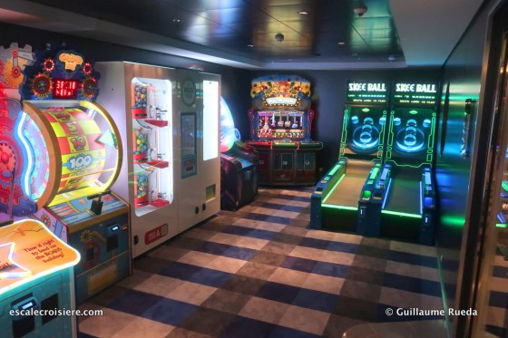 MSC Bellissima - Jeux d'Arcades