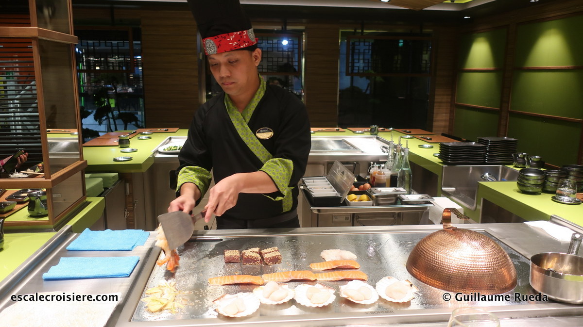 MSC Bellissima - Kaito Sushi - Teppanyaki