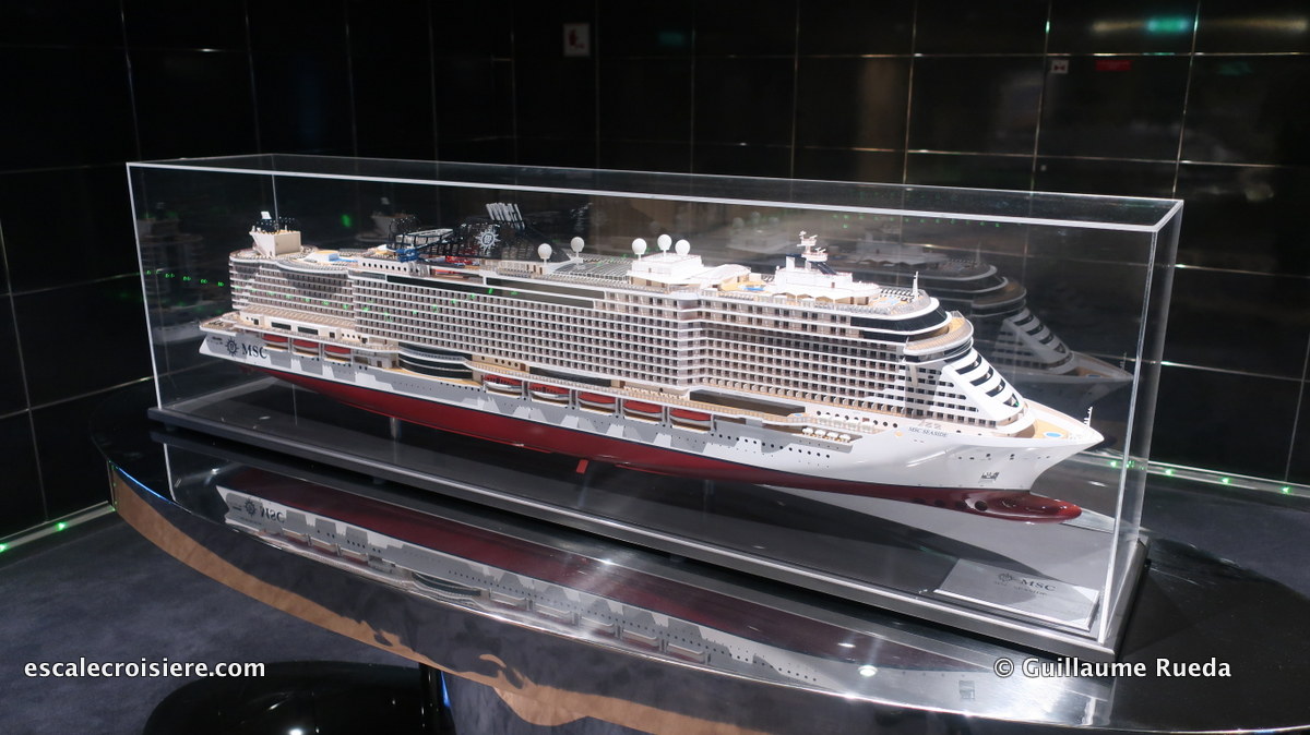 MSC Bellissima - Pont 9 MSC Seaside maquette