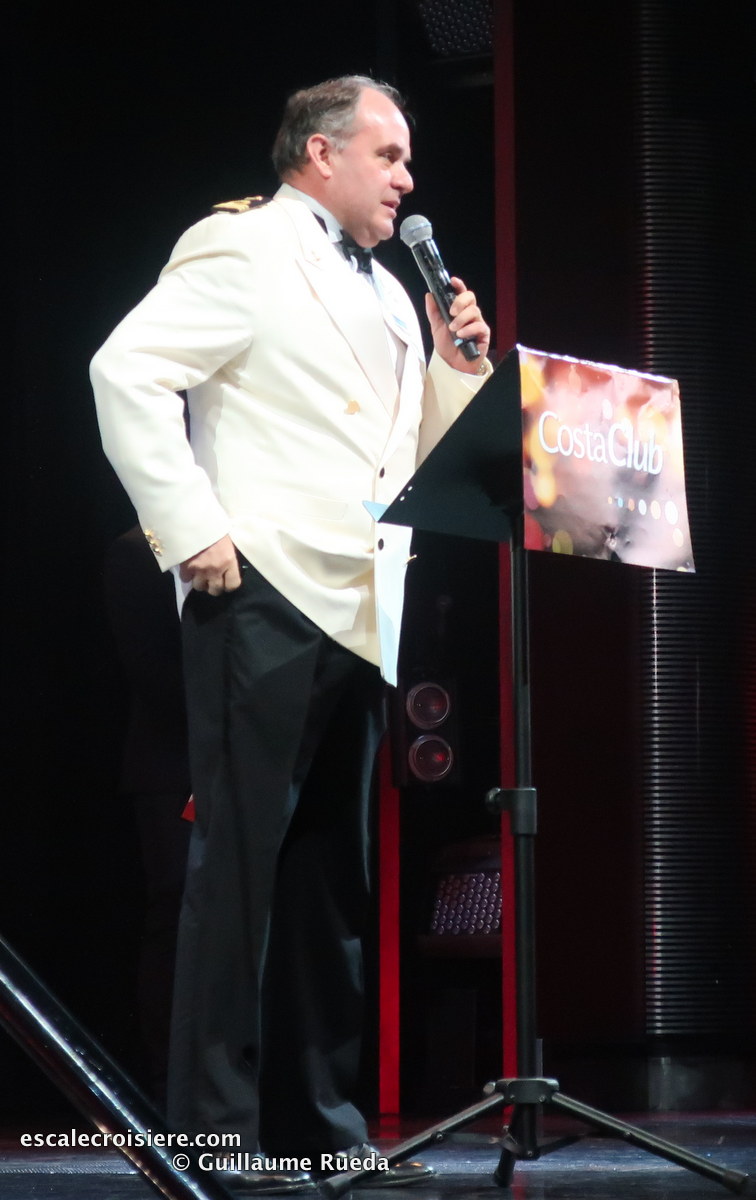 Costa Fascinosa - Captain Mario Moretta