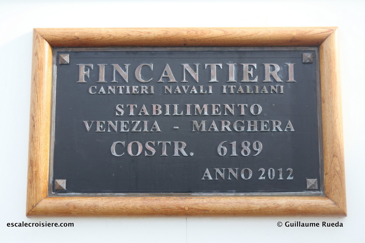 Costa Fascinosa - plaque de chantier