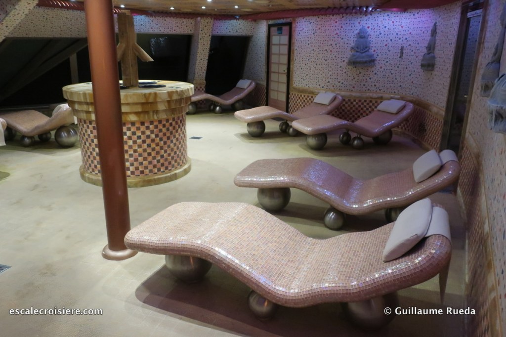 Costa Fascinosa - Samsara Spa - Transats chauffants