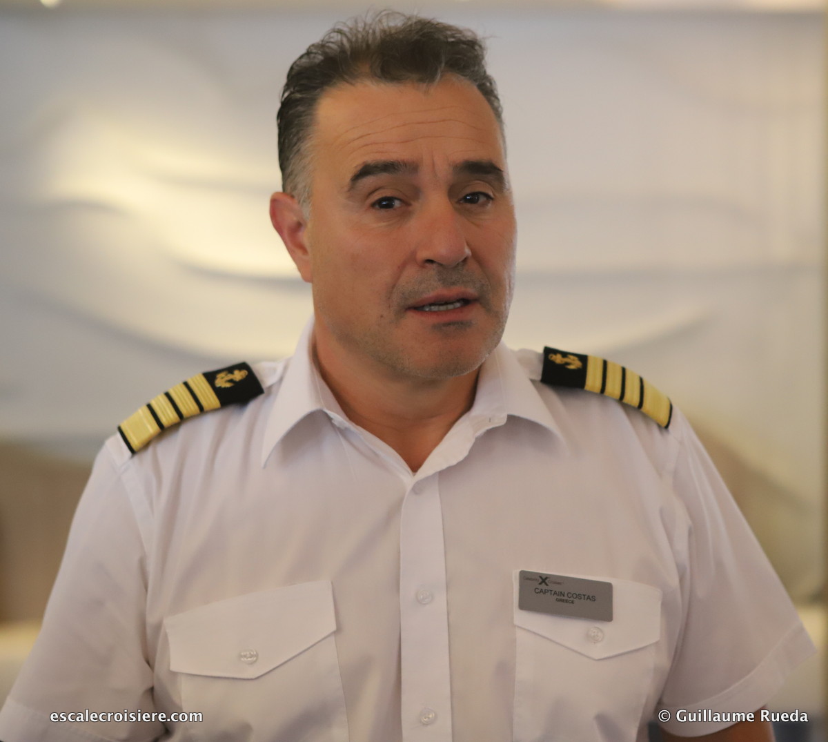 Celebrity Edge - Commandant Costas Nestoroudis