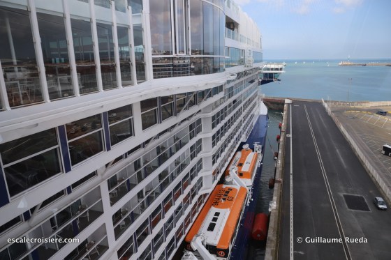 Celebrity Edge - vue depuis le Magic Carpet