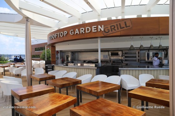Celebrity Edge - Rooftop Garden Grill