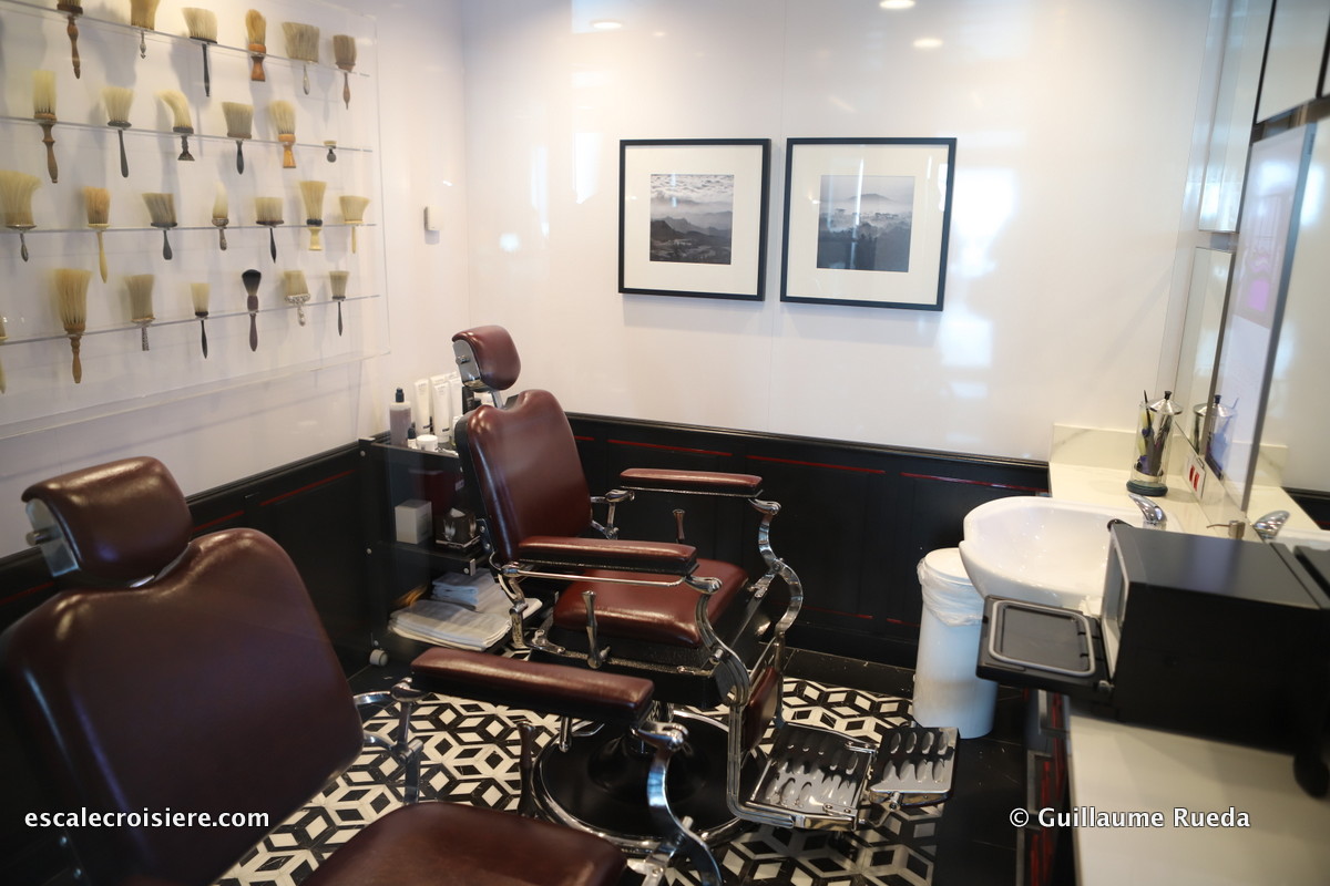 Celebrity Edge - Thermal Suite - Barber shop