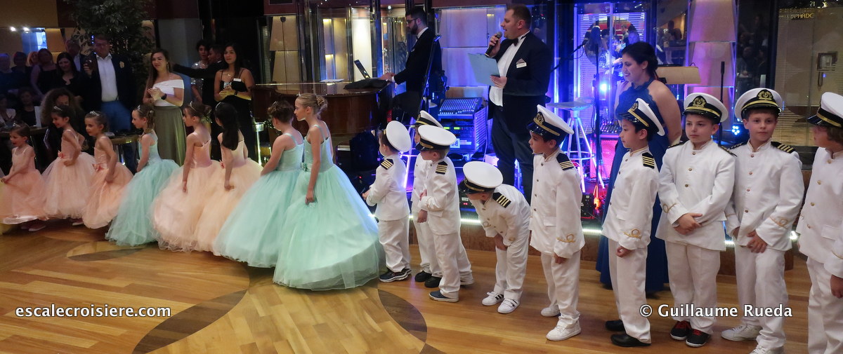 Costa Fascinosa - Princess et Commandant d'un jour