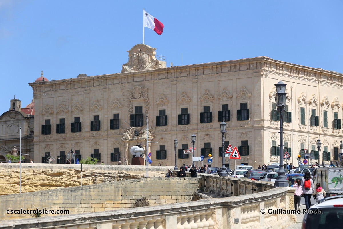 La Valette - Malte - Auberge de Castille