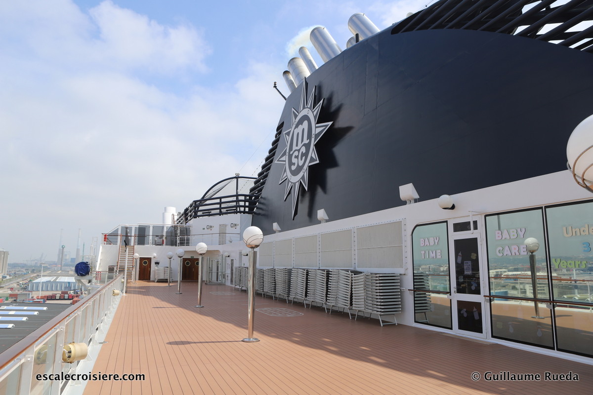 MSC Orchestra - Cheminée