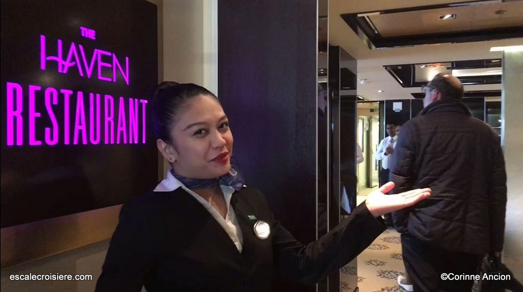 Norwegian Getaway - The Haven restaurant