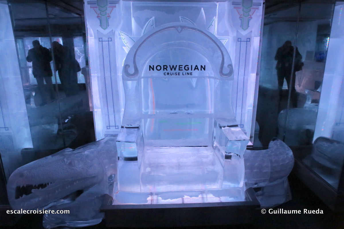Norwegian Getaway - Ice bar