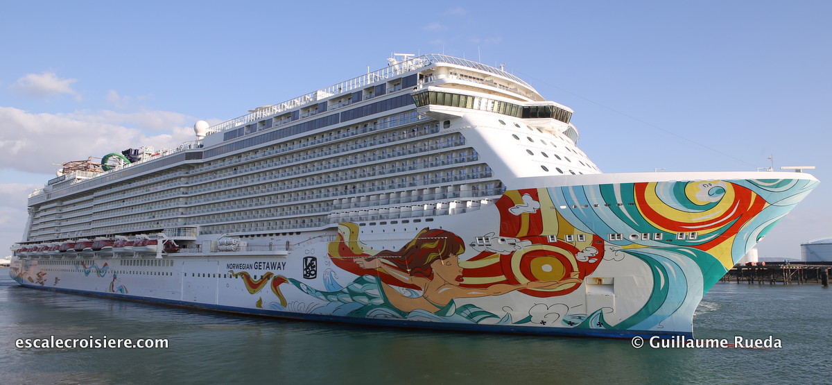 Norwegian Getaway - LEBO hull painting