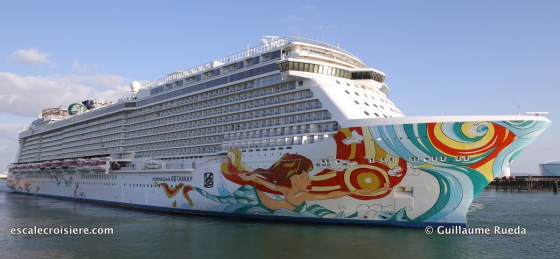 Norwegian Getaway - LEBO hull painting